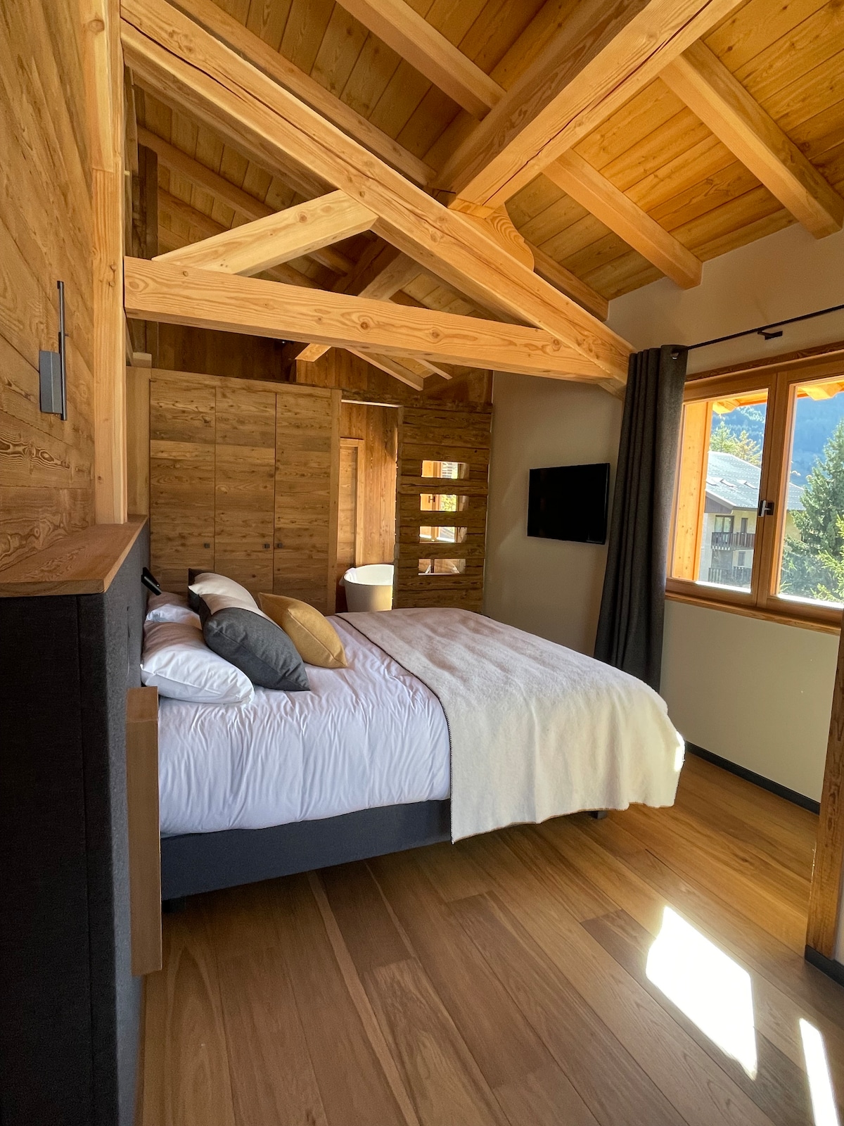 Chambre master 2 - เตียงคู่ 180 - 17m2