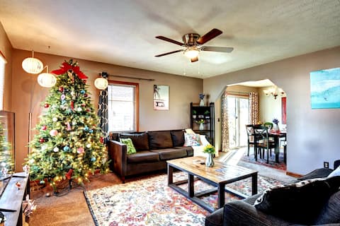 Fully fenced family home near center of Omaha