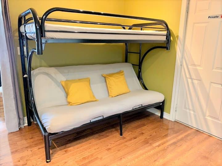 office - bunk sofabed for 3