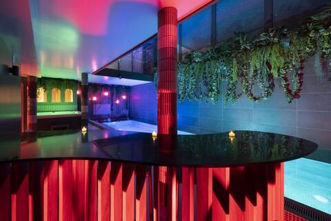 Night in a Private Cenote Spa (midnight afternoon)
