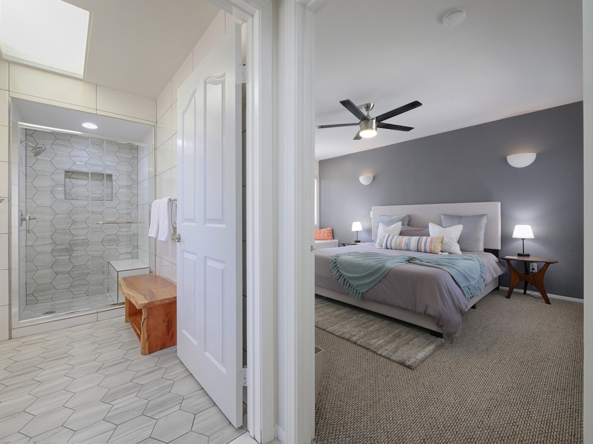 ADU kupaonica i spavaća soba s bračnim krevetom