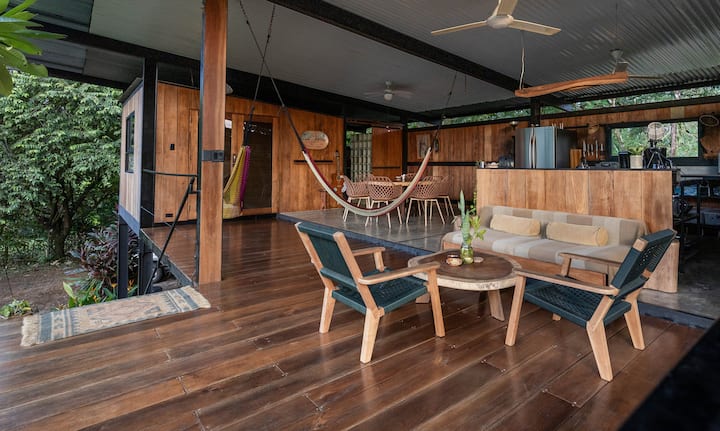 Cozy Open Space, Unique Jungle Views, River Access - Panama