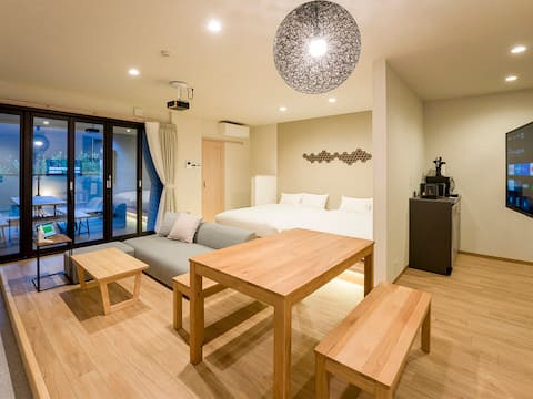 Fully equipped with artificial hot springs! Spacious space for 4 people/Rakuten stay Nikko treasure