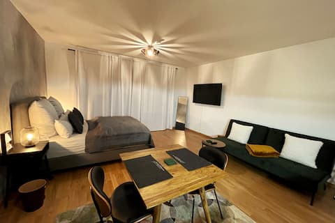 BusinessApt/Kitchen/Parking/Workplace/24inScreen