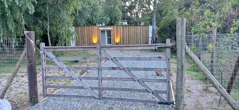 One container with wood cladding, 30 m