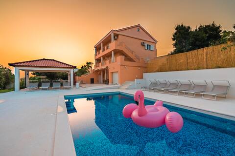 Villa Summer with sea views and a private pool
