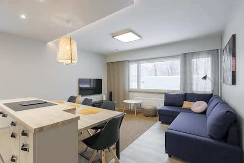 Top Airbnb: ★Fully renovated apartment in the center of Joensuu★ in Iv