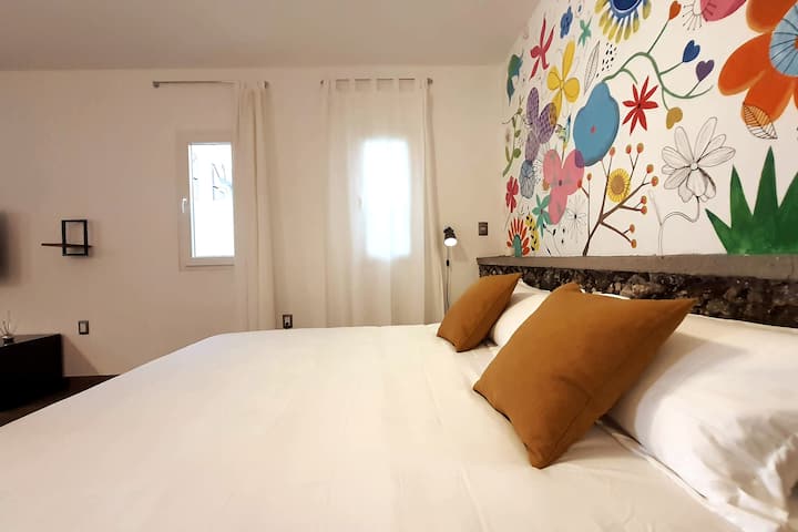 Cama King ზომა.