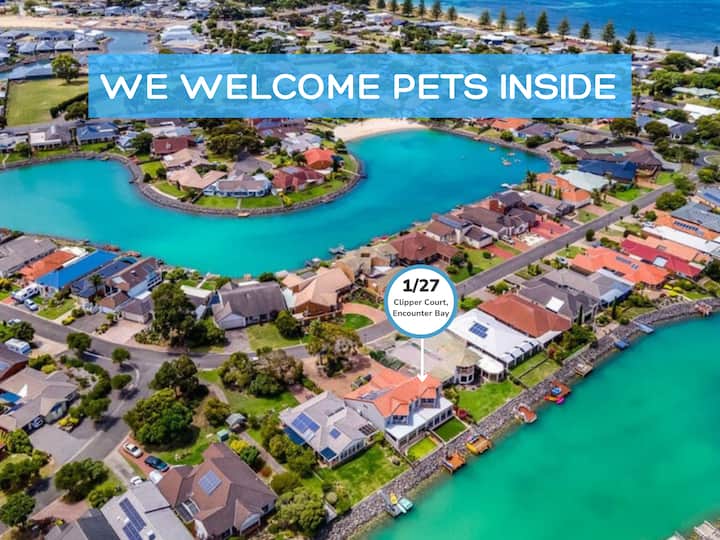 Luxury Waterfront Holiday Home in Encounter Bay Houses for Rent in Encounter Bay, South