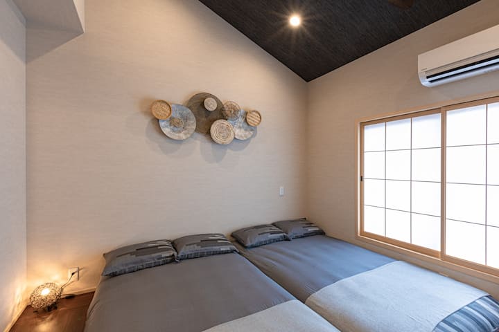 Værelse i japansk stil på