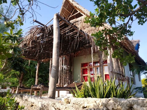 Afya village: King rock room with ocean view