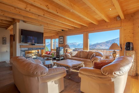 Exclusive luxury chalet with sauna hammam hot tub