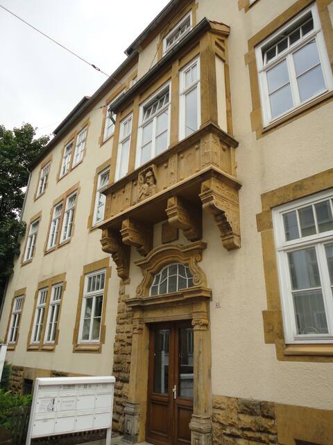 Beautiful old building apartment with loft character