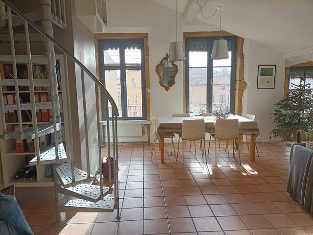 LYON CROIX ROUSSE GRAND APPARTEMENT CHALEUREUX gallery image 3