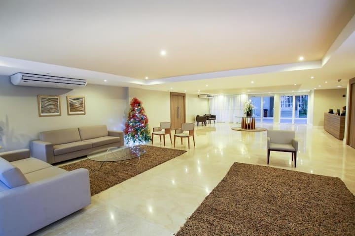 Belo Apto 02 Quartos Varanda Com Vista Mar Vg Fun - Fortaleza