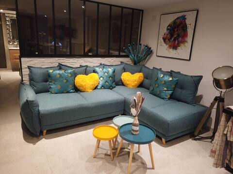 Beautiful 50 m2 apartment with Jacuzzi.