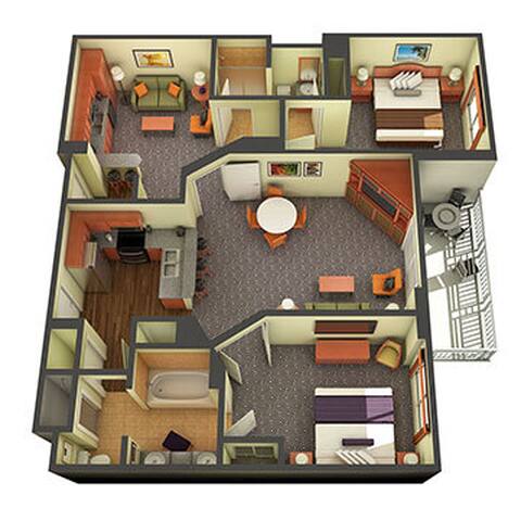 Luxury Las Vegas Resort Suite – Sleeps 8