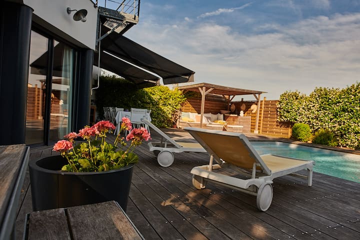 Maison de charme avec piscine