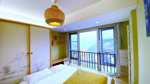 Qiandao Lake Lake View Room loft Private 2BR-27th Floor (Yunnan House) @ Near High Speed Rail Station Highway Exit @ Tianyu Mountain View Point @ Jinxian Bay @ Blue Bay Water Park