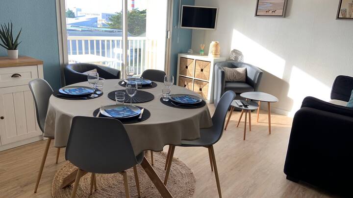 Appartement T3. Parking Privé. Proche Des Phoques. - Stella Plage