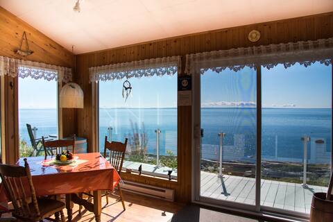 Warm cottage with amazing waterfront views