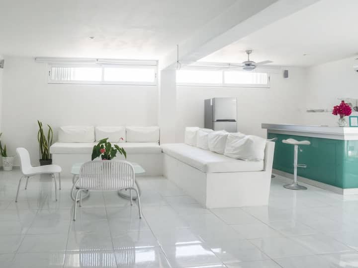 Great Studio On The Beach With Terrace. - Cancún