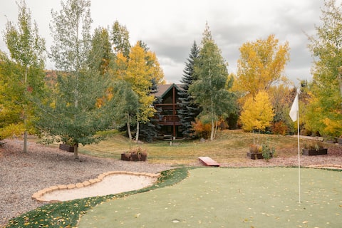 Ski Cabin Near Park City -Sleeps 15-Hot Tub-Arcade