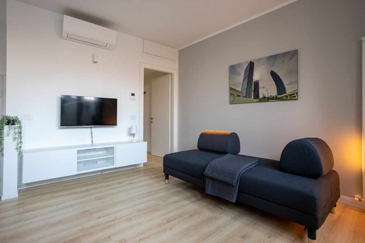 沙发，配备全高清电视、Netflix和亚马逊Prime Video。