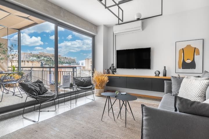 TheHostMaster Picturesque Acropolis Hill Penthouse