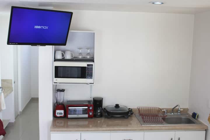 Completo Y Cómodo Loft #16 En Zona Angelópolis - Puebla