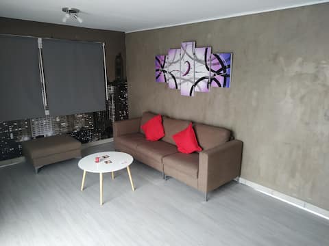 Modern Suite, XL balcony, parking