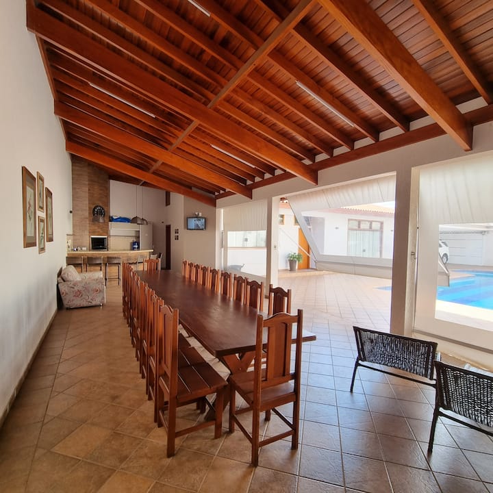 Casa Com Piscina A 5 Minutos Do Centro De Limeira - Araras
