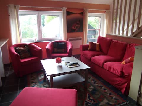 Popular Airbnb listing: Gîte de la Blanche Hermine – Cozy and bright in Viroinval