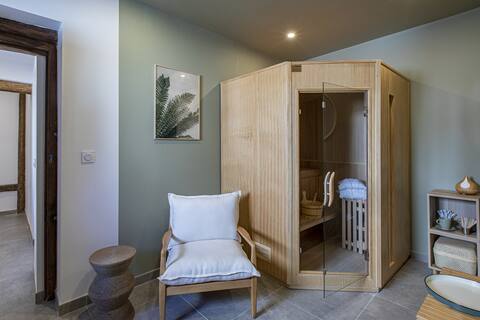 Beautiful house with sauna, near Chambord.
