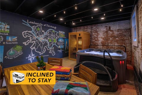 Luxury Campus Retreat – Sauna, Theater, Park & Walk