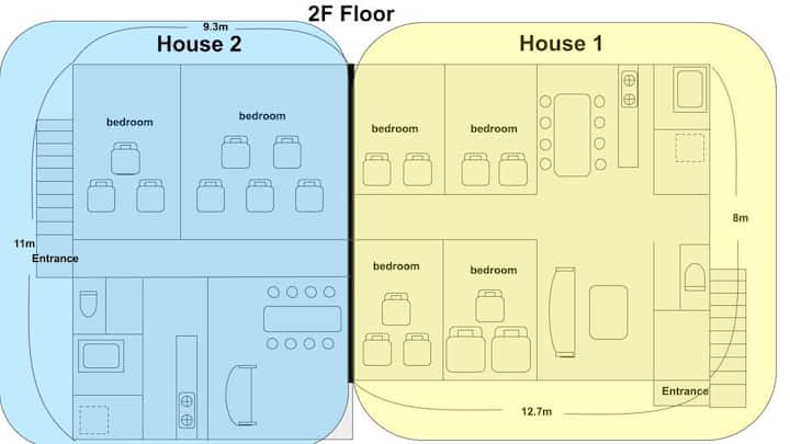 [Max 18 People] Kamisho-lodge-house1+2 - 飯山市