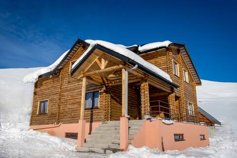 Snow Time Eco Chalet with Mountain View