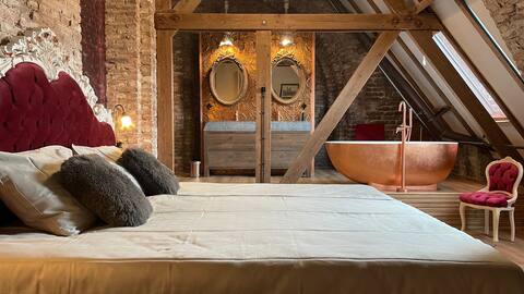 Royal residence in medieval church tower!