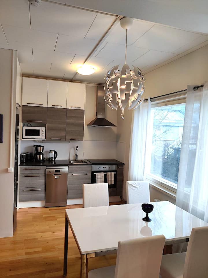 Lovely aparthotel Sapokka next to the park Serviced apartments for