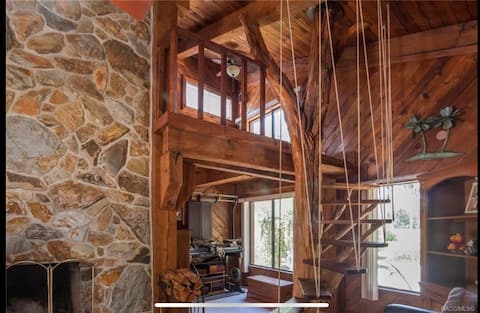 Unique Treehouse on the River