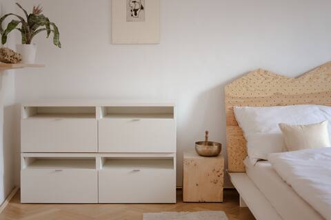 Spacious apartment near the center of Zlín with a rural atmosphere