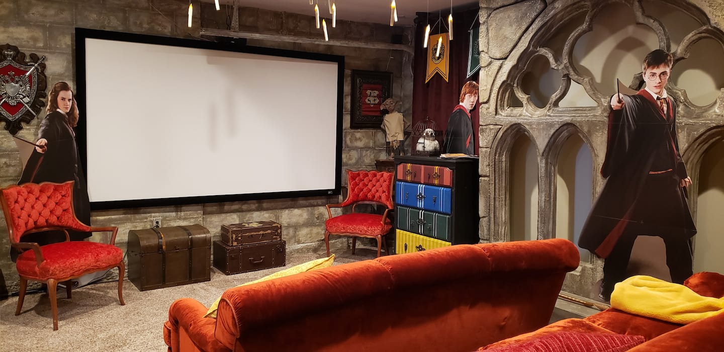 Harry Potter theatre Orlando Airbnb