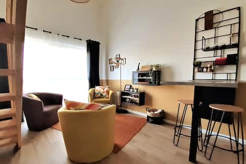 Successful Airbnb property: Duplex Saint François in La Roche Sur Yon