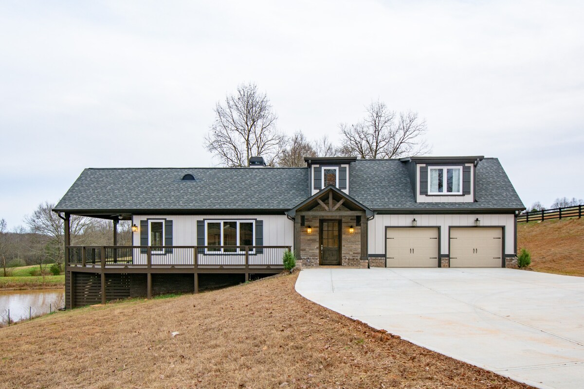 Private Beautiful Home with 10+ Acres!