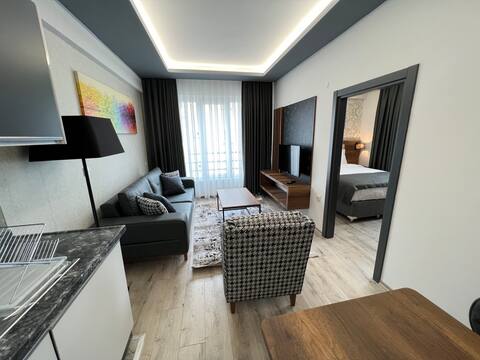 Internet-smart TV-central location 1+1 new furnished
