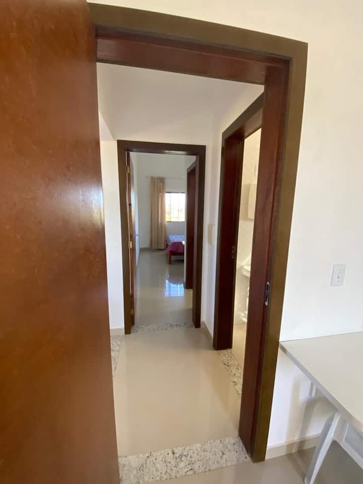 Pasillo entre las habitaciones