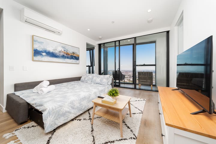 51f Wall-to-glass Melbcbd. 2br2bath. 6pax. Carpark - Australien