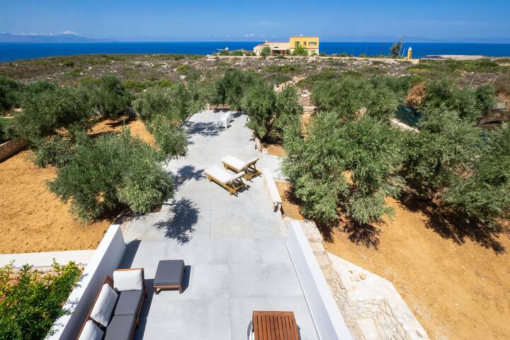 Olisea Villa, olive grove seaview villa