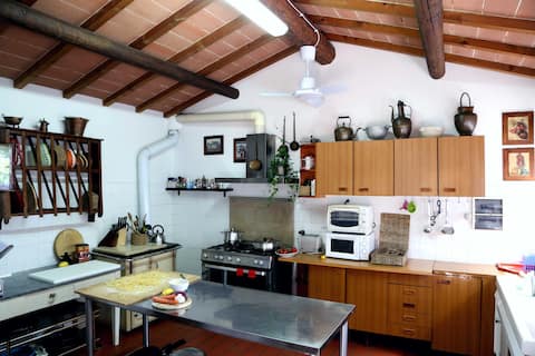 Top Airbnb: Farmhouse nestled among vineyards in Tuscany a Lucignano