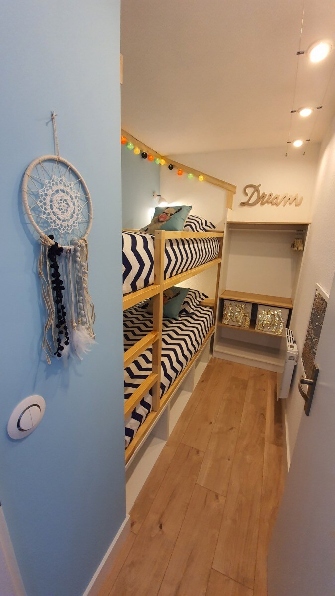 Chumba cha kulala 2 na hifadhi 